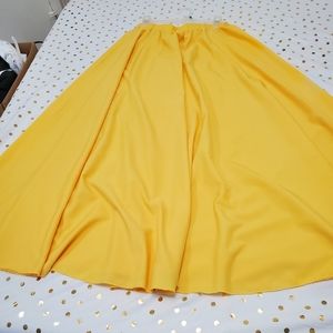 Bright Yellow Long Skirt